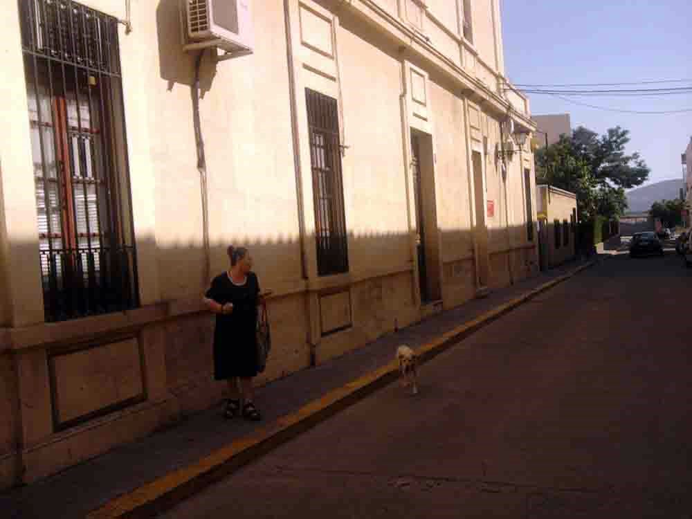 Lugar donde se desprendi� la cornisa