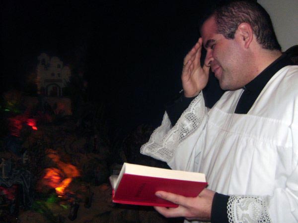 Bendici�n del Bel�n de la Hermandad de la Misericordia