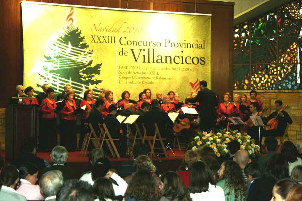  Concurso Provincial de Villancicos de CajaSur