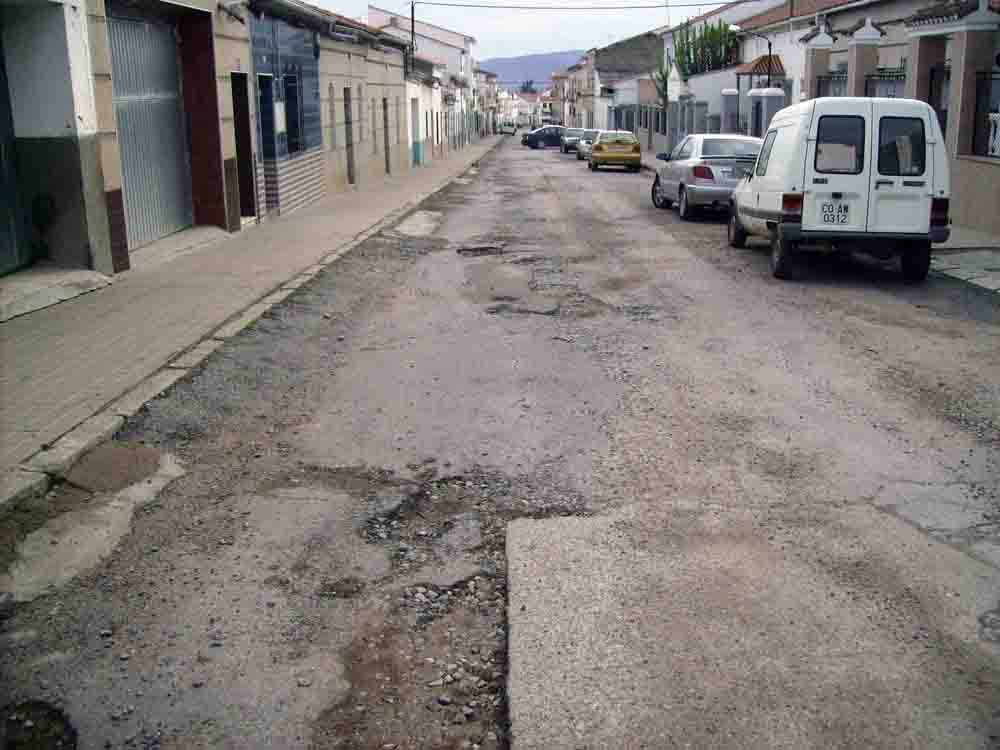 Mejora de las v�as de la localidad