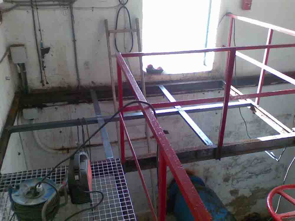 Instalaciones de los dep�sitos de agua 