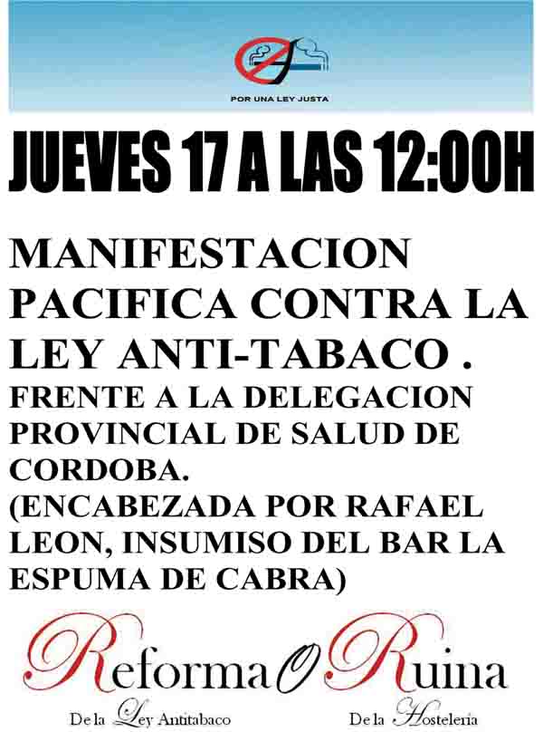 Manifestacin en Crdoba