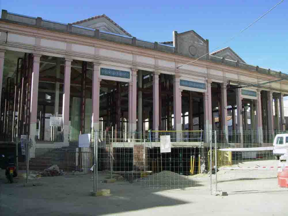 Parking subterr�neo del mercado