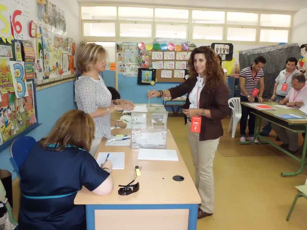 Jornada electoral en Pe�arroya