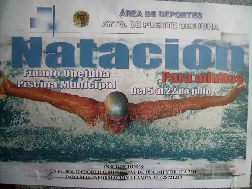 Nataci�n para adultos en Fuente Obejuna