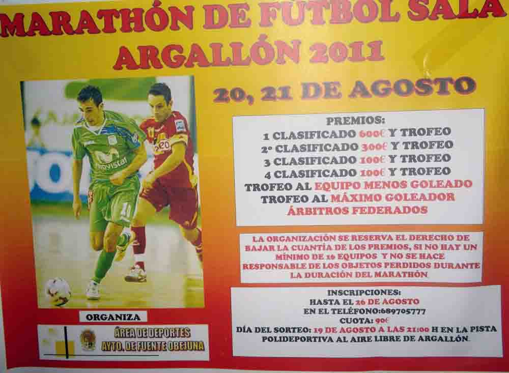Marat�n de F�tbol Sala Argall�n 2011
