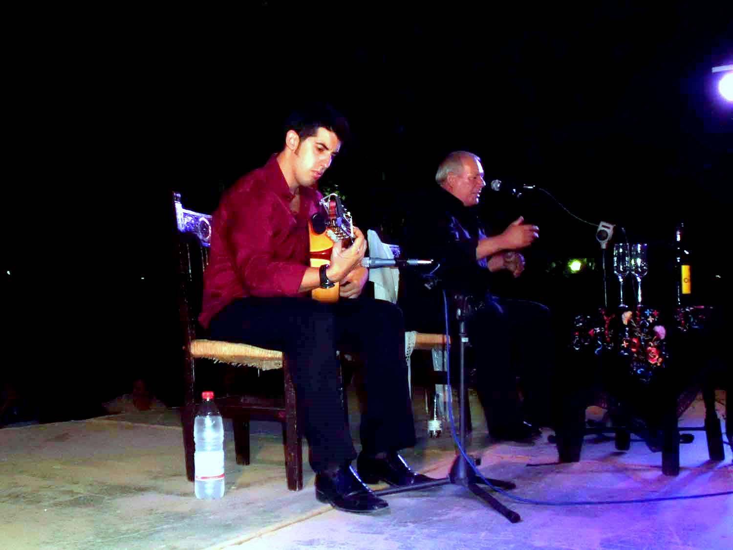 Velada flamenca en la Plaza Santa B�rbara