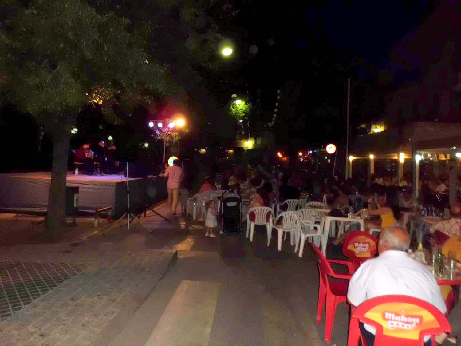 Velada flamenca en la Plaza Santa B�rbara