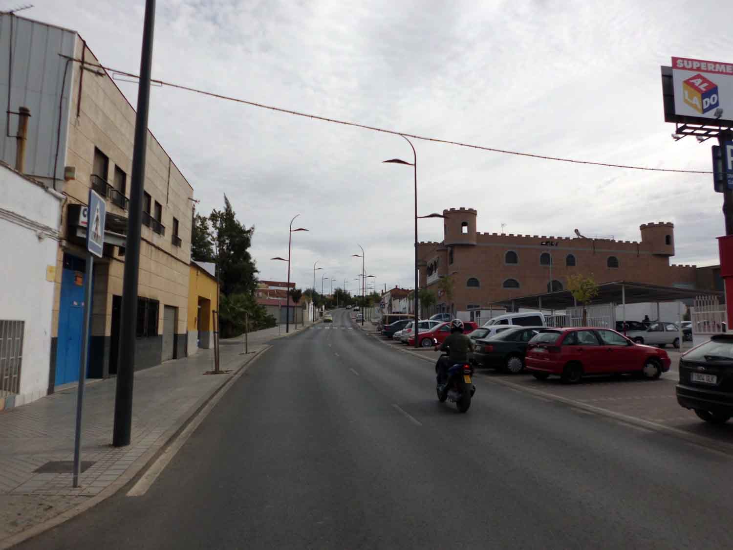 Problema de iluminaci�n del �ltimo tramo de la Ronda Sur