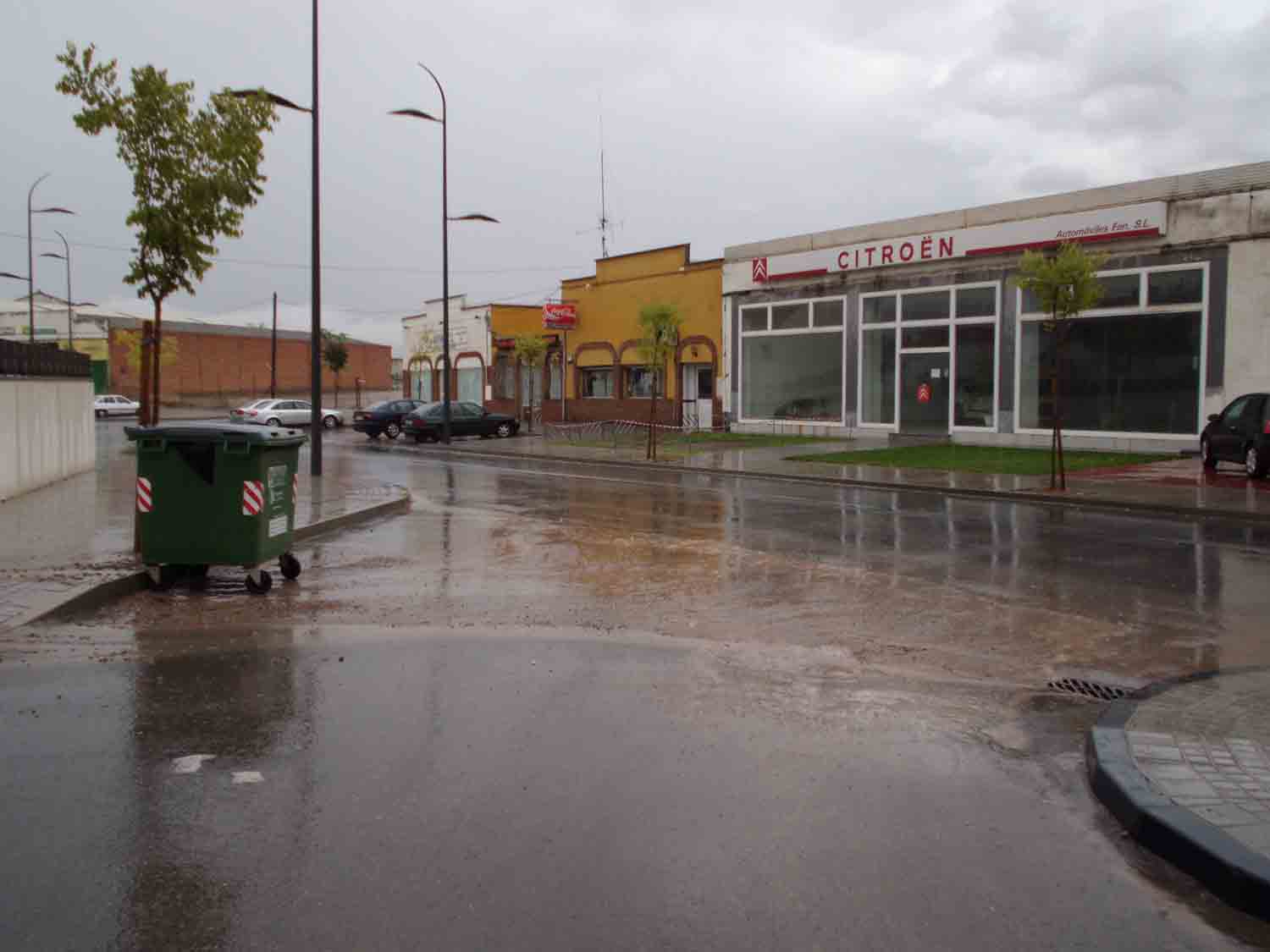 inundaciones en distintos municipios del Guadiato