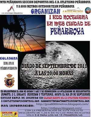 Primer KDD en MTB Ciudad de Pe�rroya