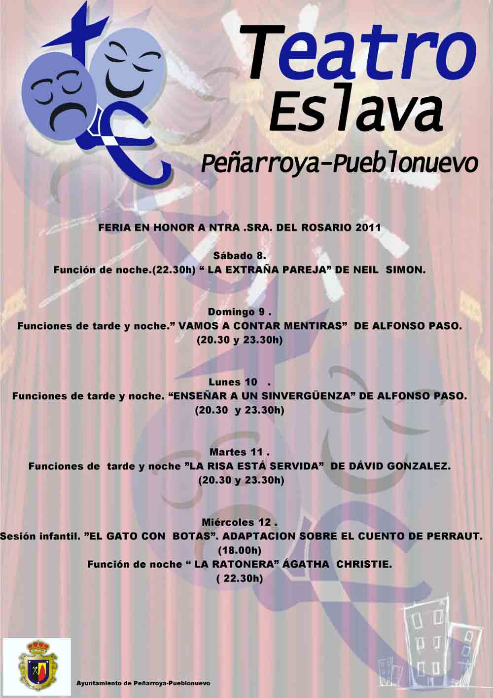 Programaci�n Teatro Eslava