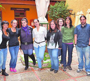 Los jóvenes andaluces que hacen prácticas en Dénia