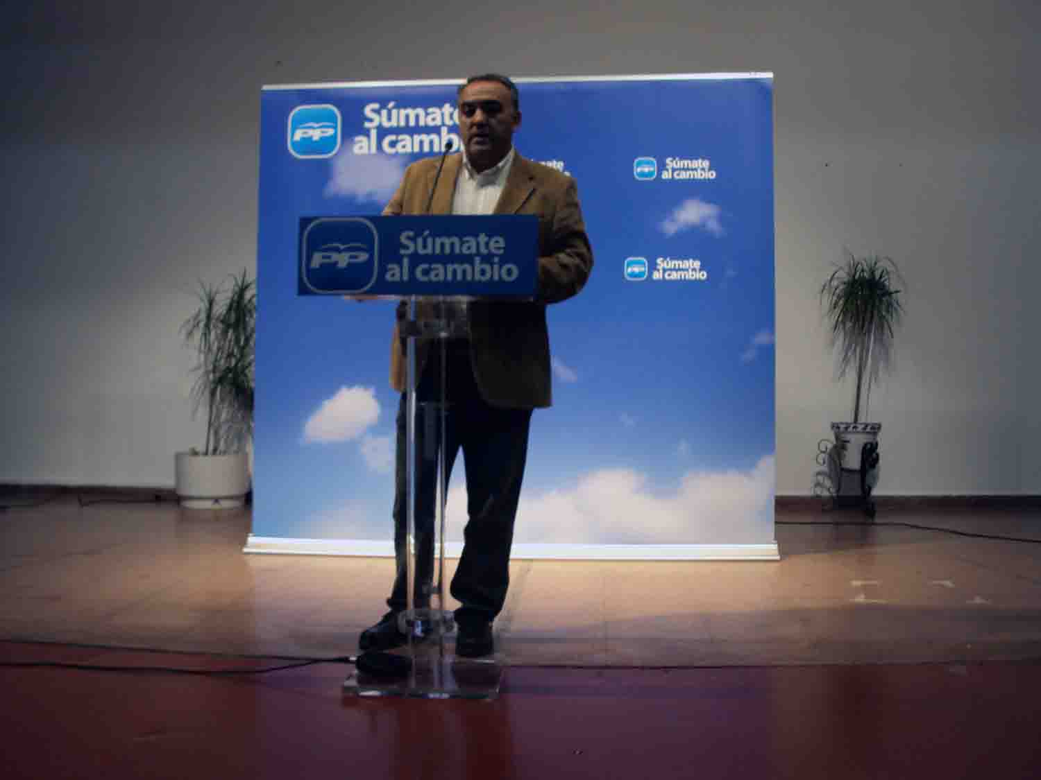 Acto de candidatos del PP en Pe�arroya 