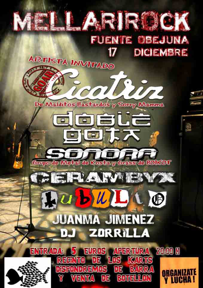 Primera edici�n del Mellari rock