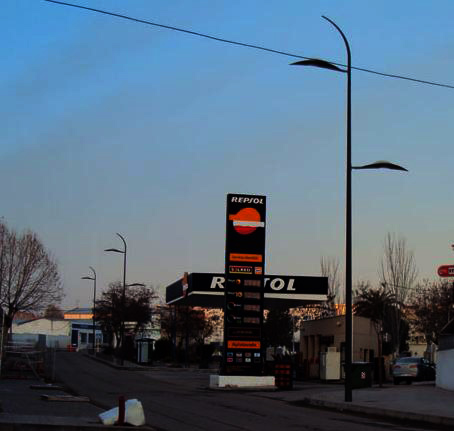 Gasolinera atracada en Pe�arroya