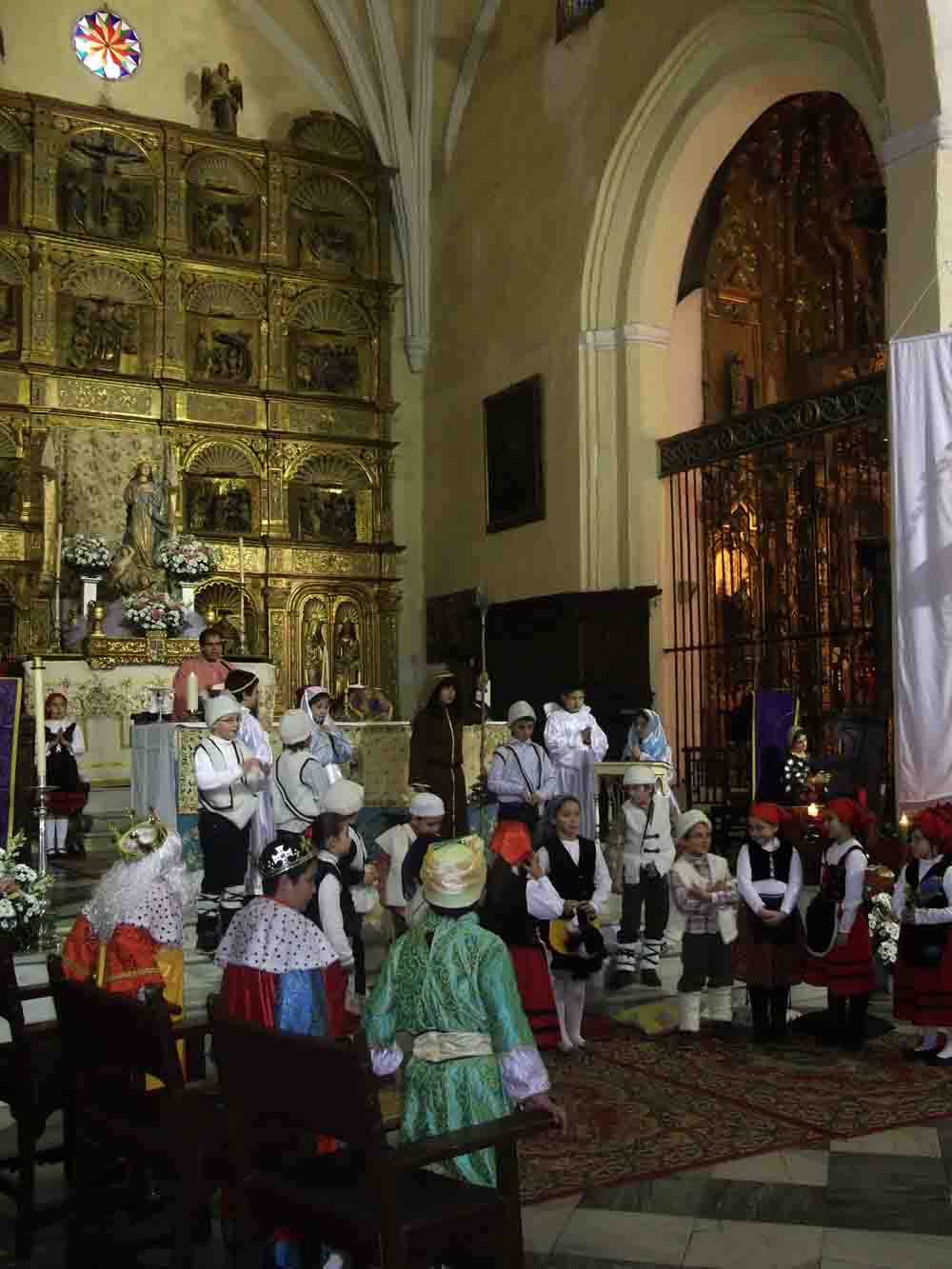 Representaci�n de un Bel�n Viviente