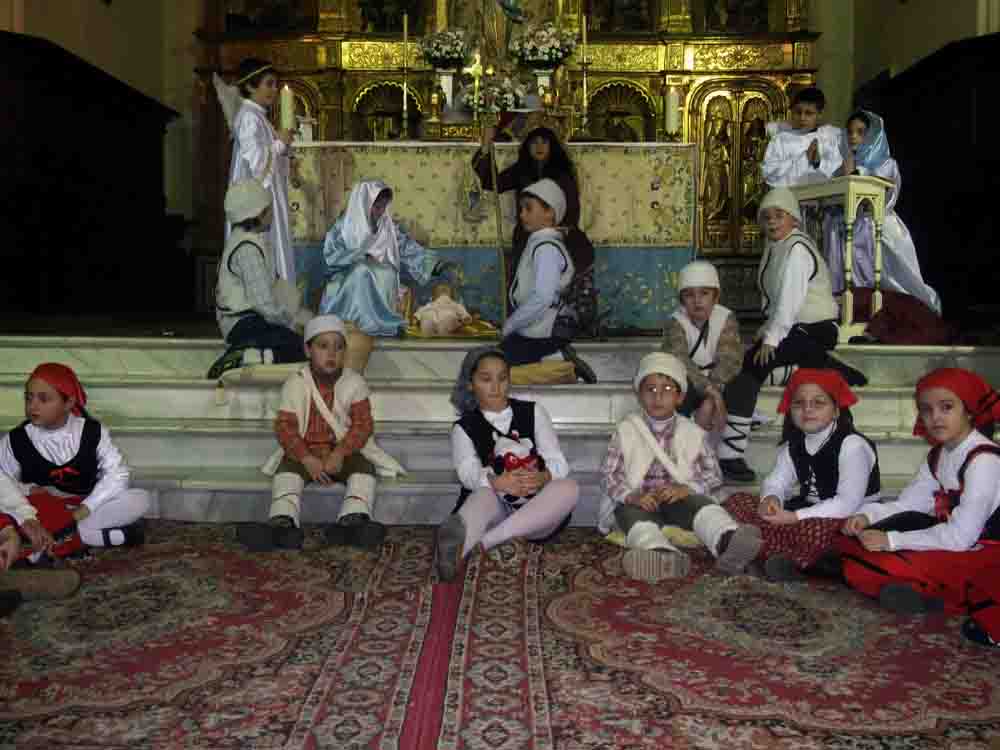 Representaci�n de un Bel�n Viviente