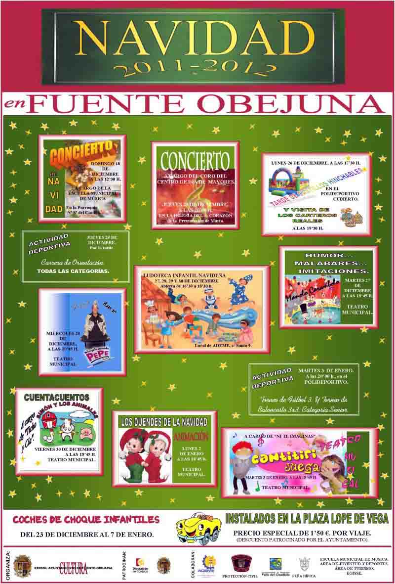                      Actividades Navide�as en Fuente Obejuna
