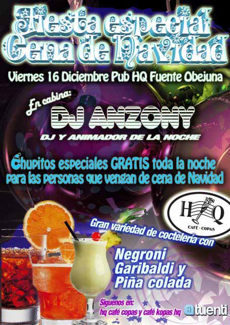                          Fiesta especial �Cena de Navidad�