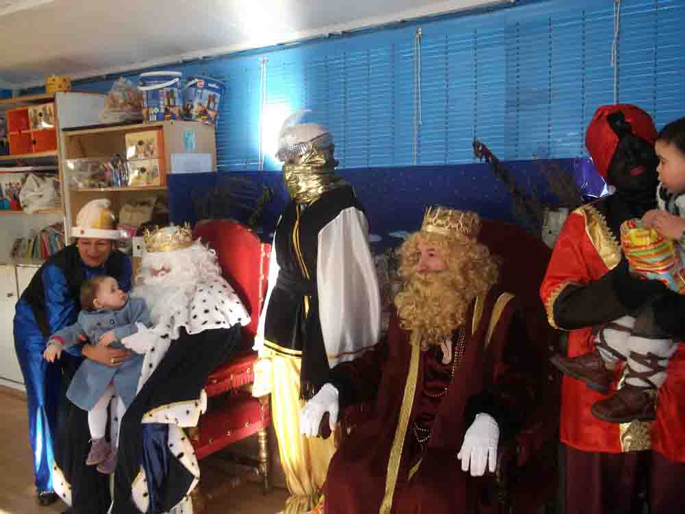 Actividades Navide�as y visita de los Reyes Magos 