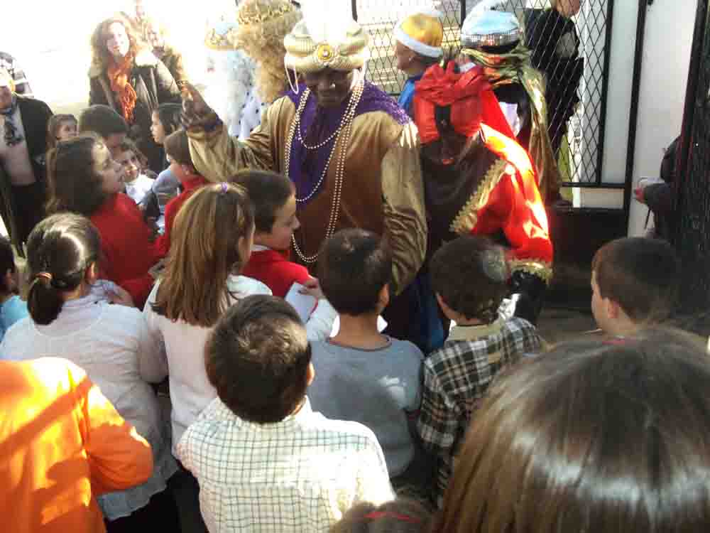 Actividades Navide�as y visita de los Reyes Magos 