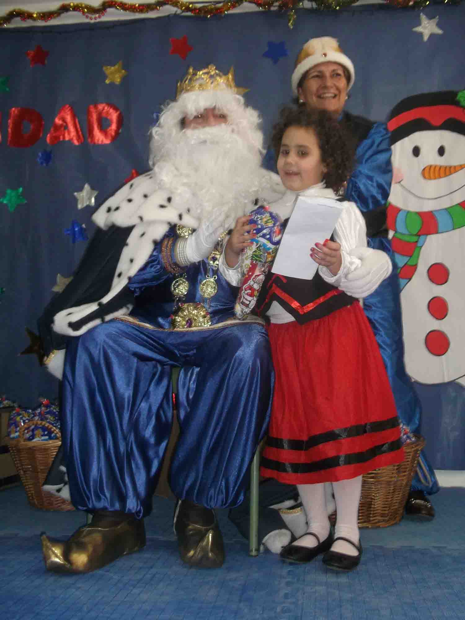 Actividades Navide�as y visita de los Reyes Magos 