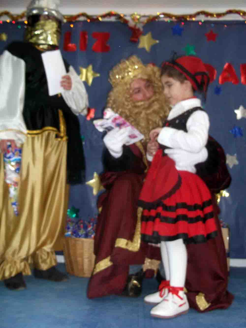 Actividades Navide�as y visita de los Reyes Magos 