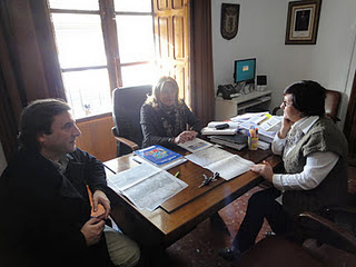 Construcción de su tramo de vía verde