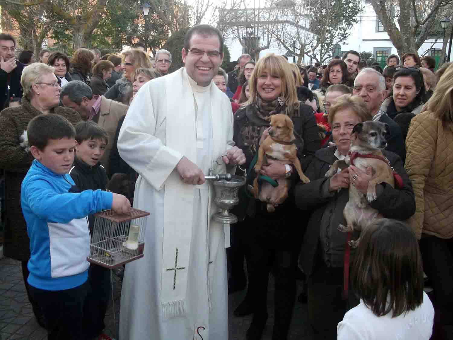Bendici�n de mascotas por San Ant�n 