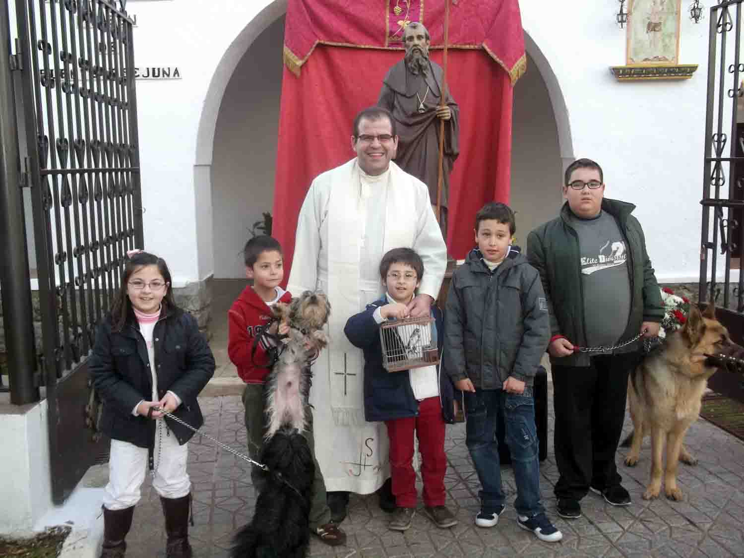 Bendici�n de mascotas por San Ant�n 