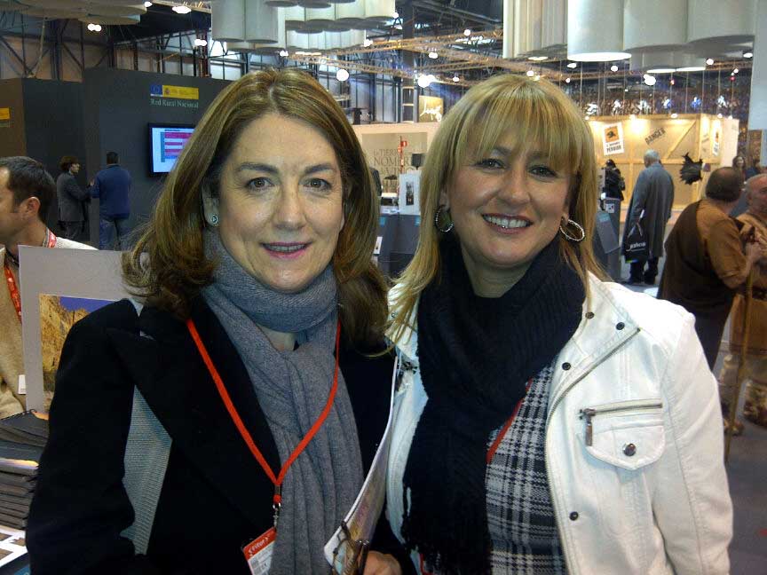 Isabel Cabezas visita Fitur 2012