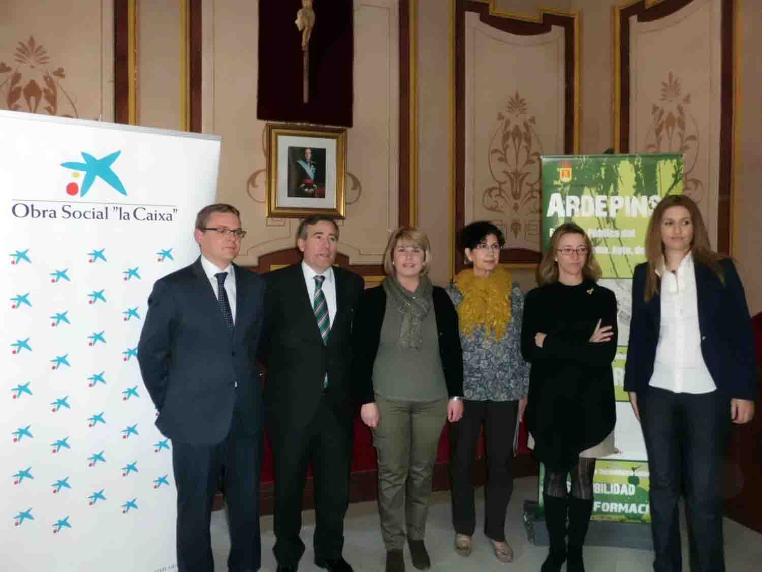 Convenio ayuntamiento y Fundaci�n de La Caixa