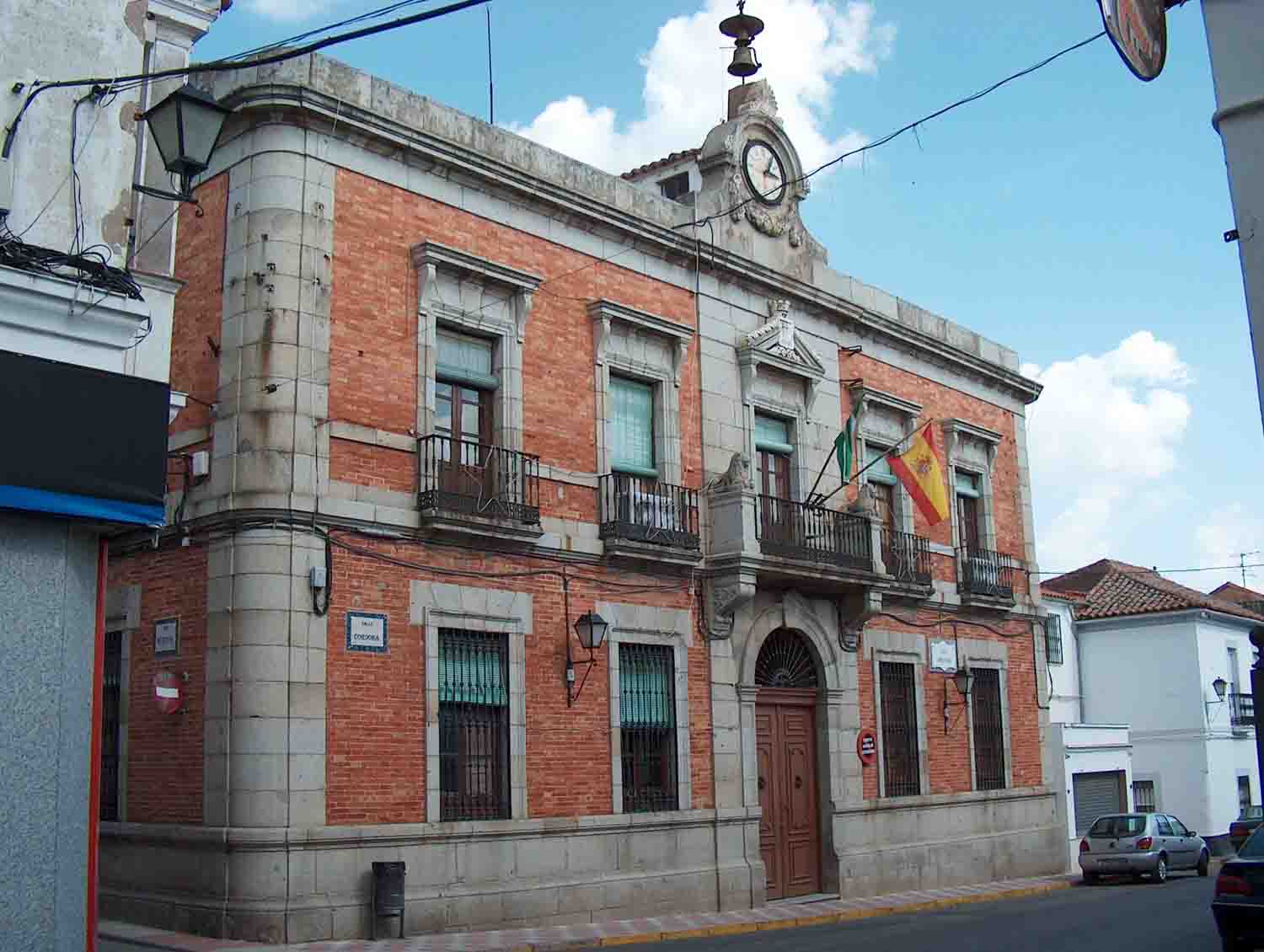 Fachada ayuntamiento de Belmez