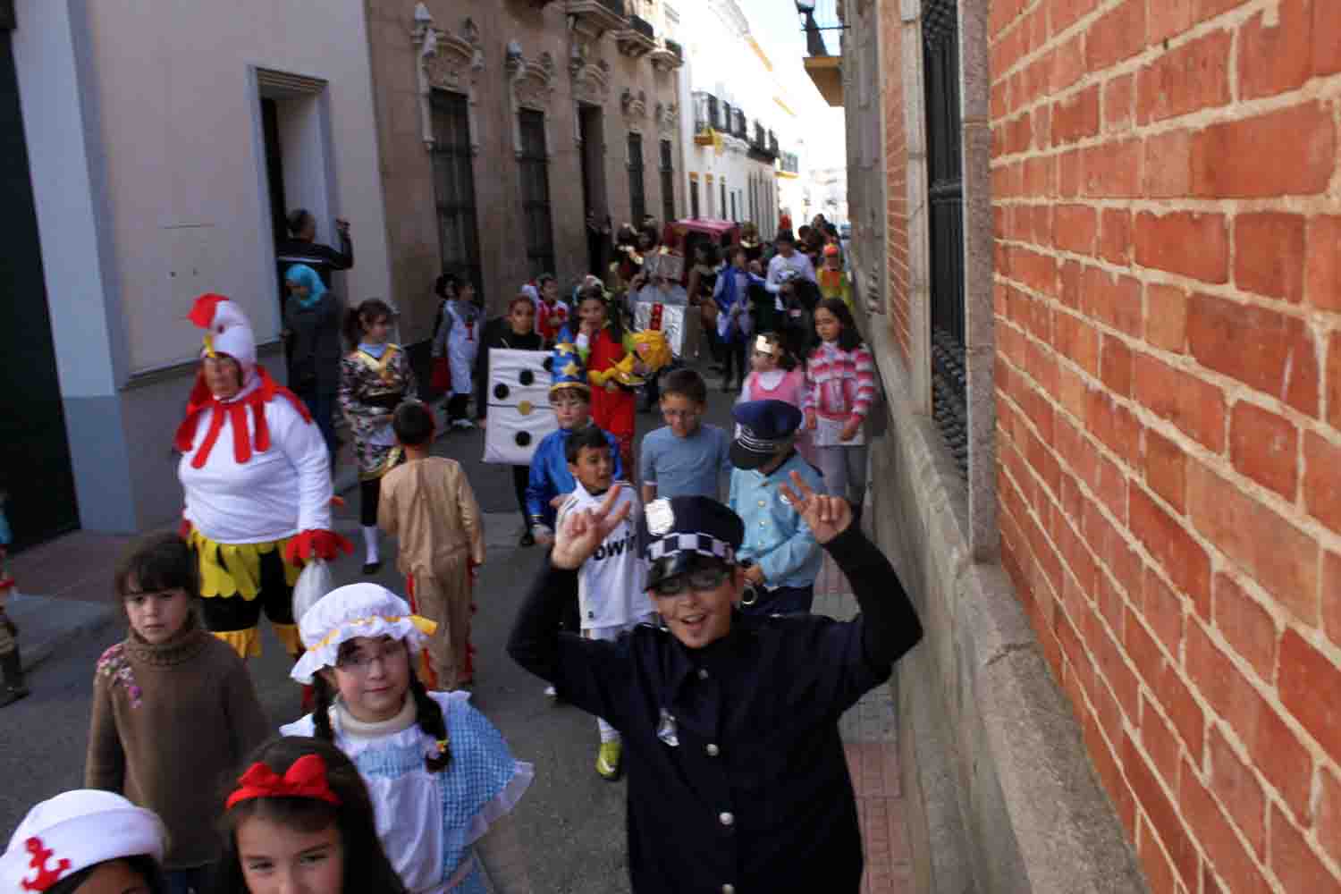 Pasacalles del colegio Ntra., Sra., de los Remedios