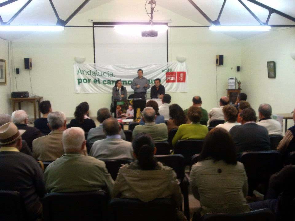 Acto Público del PSOE en Villanueva del Rey.