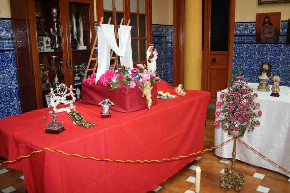 Exposici�n de figuras cofrades 