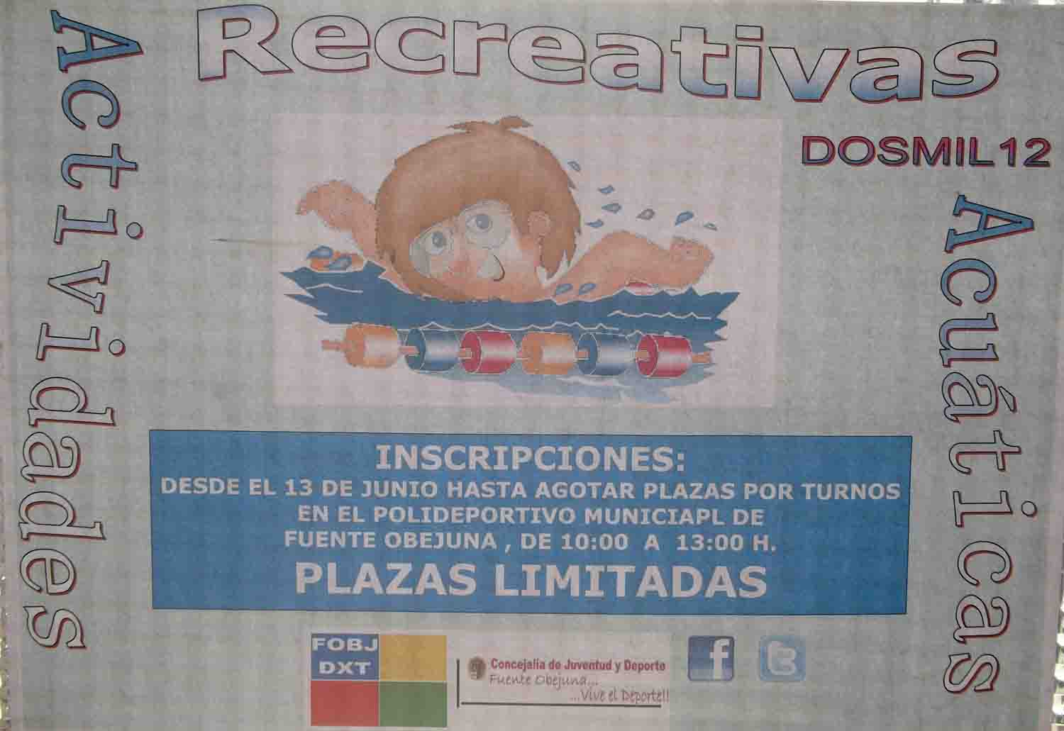 Actividades Recreativas Acu�ticas 2012