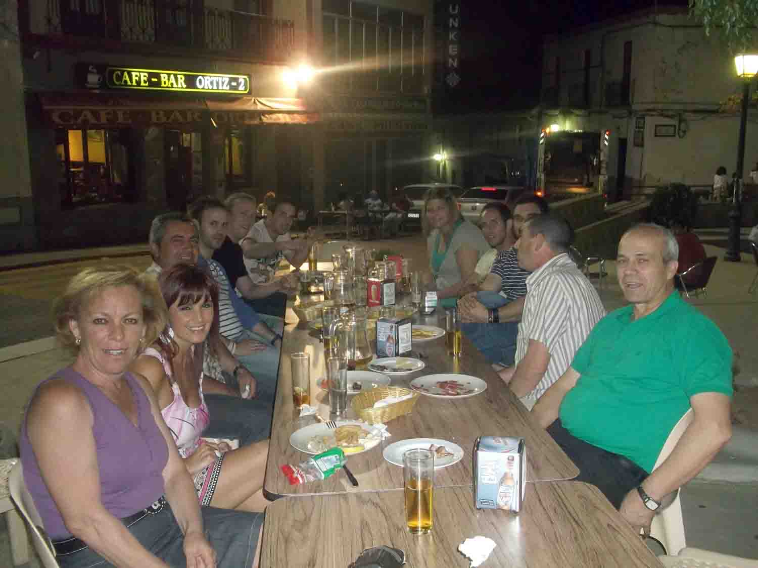 Directiva y jugadores de f�tbol sala