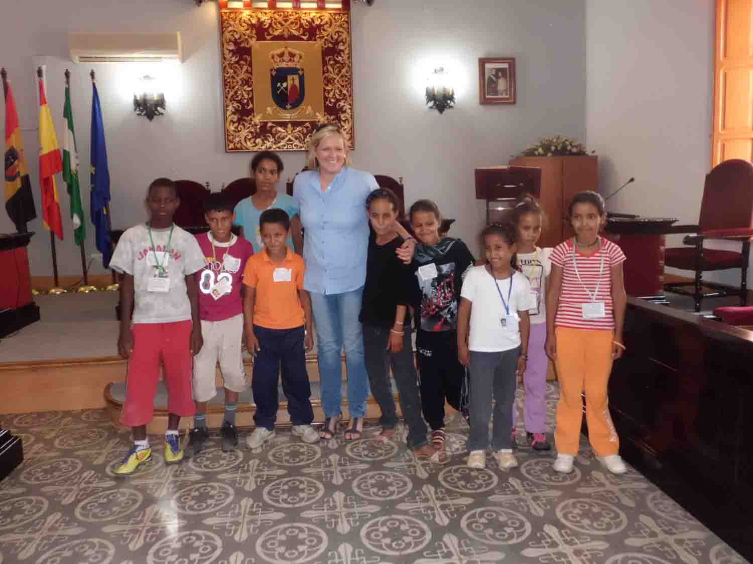 Nios Saharauis pasarn el verano en el norte de Crdoba