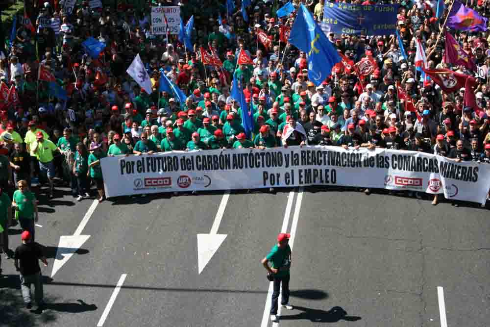 El Guadiato presente en la manifestacin de Madrid
