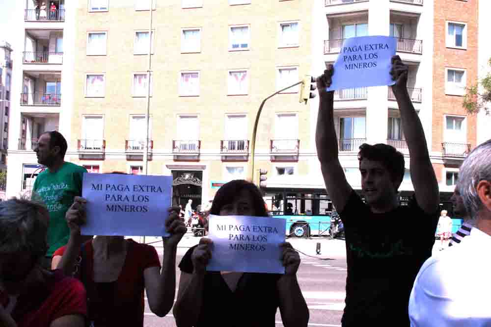 El Guadiato presente en la manifestacin de Madrid