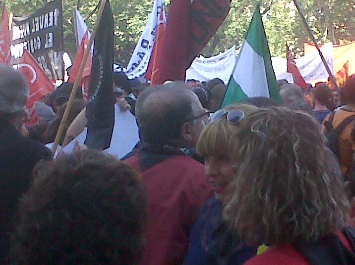 El Guadiato presente en la manifestacin de Madrid