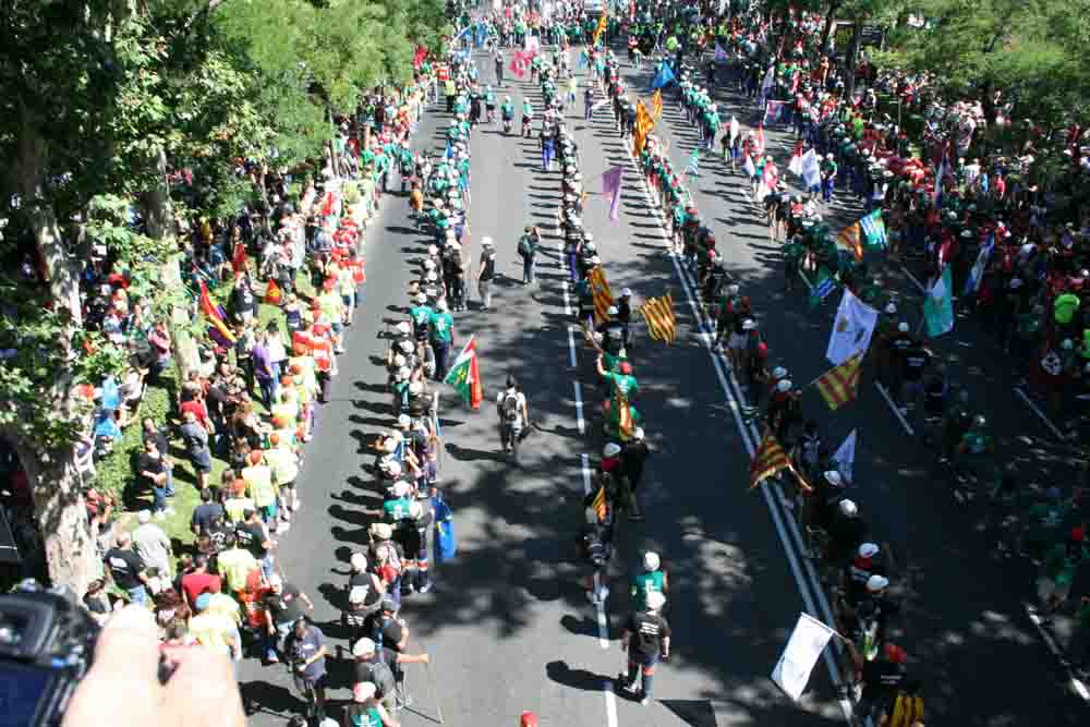 El Guadiato presente en la manifestacin de Madrid