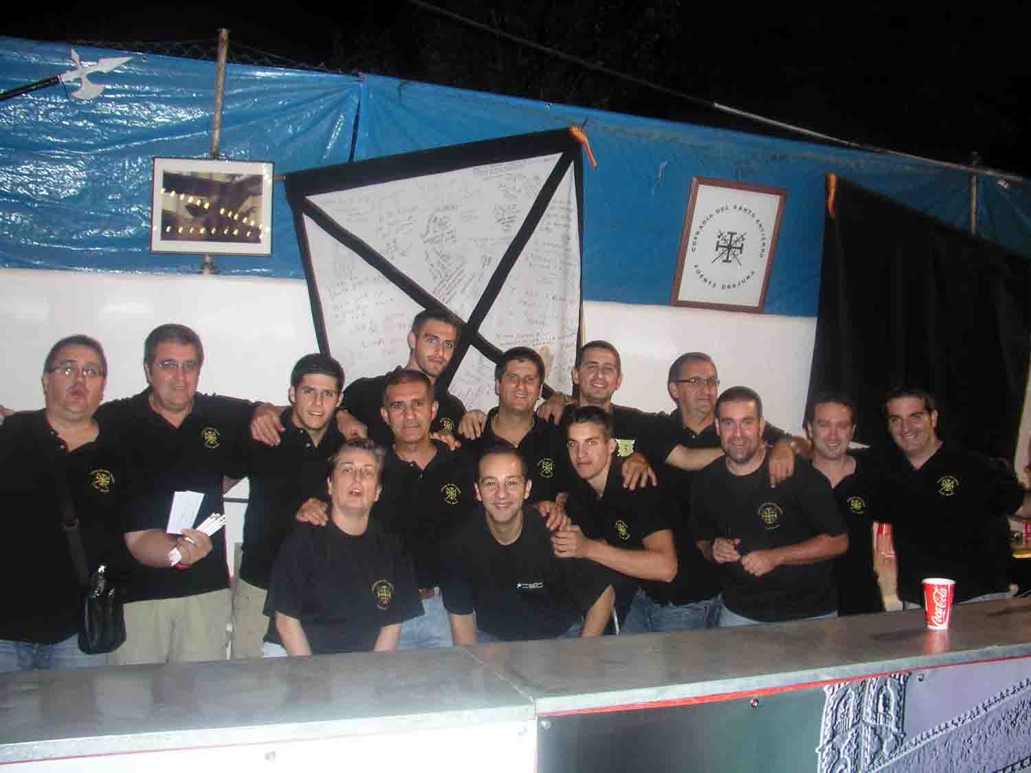 Hermanos de la cofrad�a del Santo Entierro