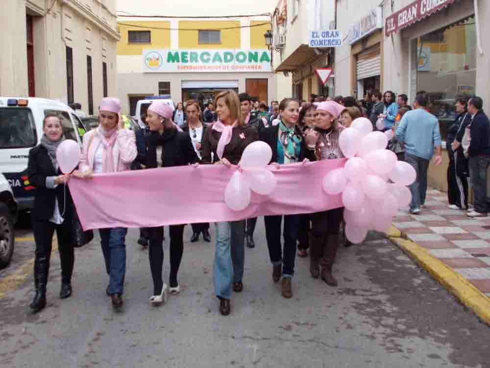 Actos del da contra el cncer de mama 