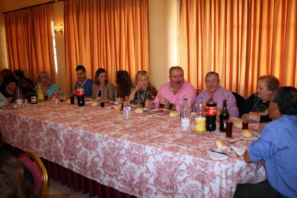 Mesa Presidencia Comida Dia del Socio 