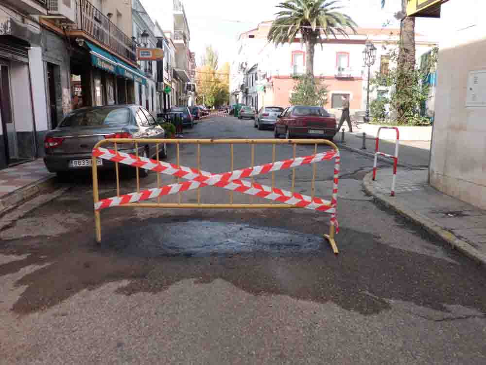 Arreglo de baches en Pearroya