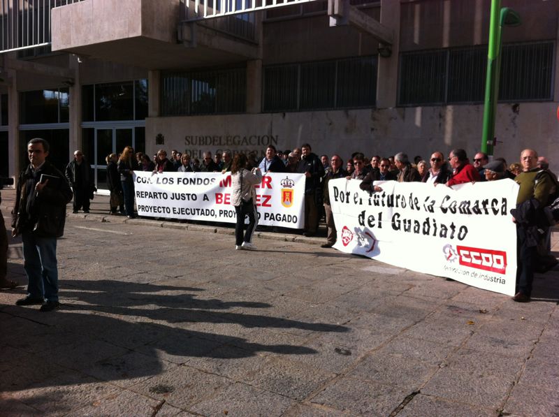 Belmez protesta con car�cter indefinido