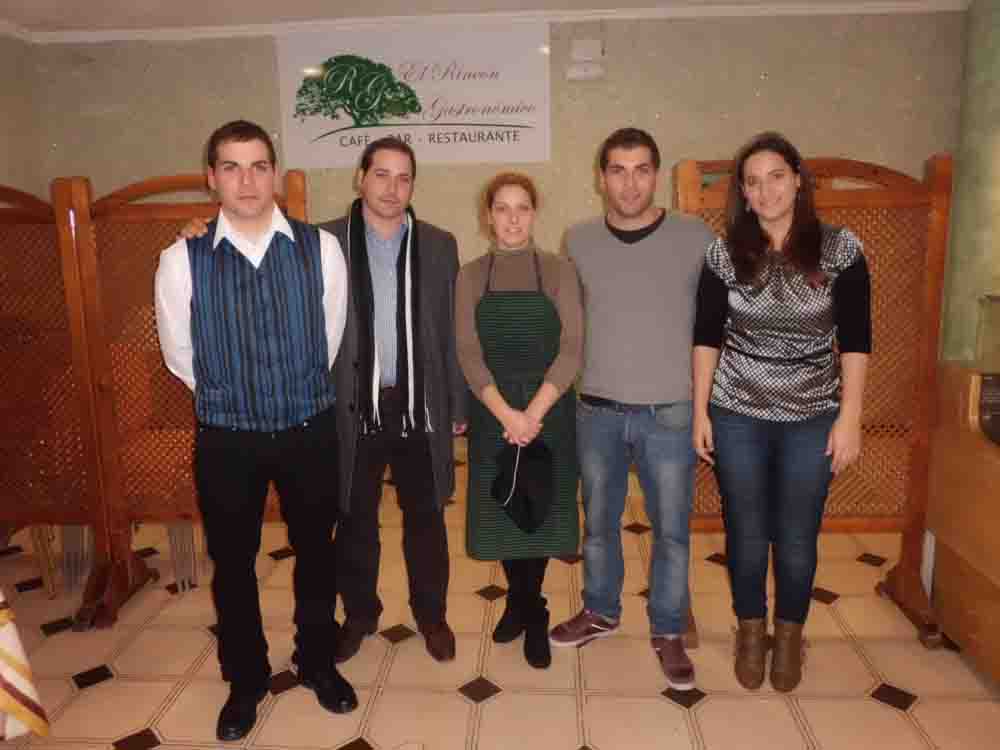 Responsables del Rincn Gastronmico